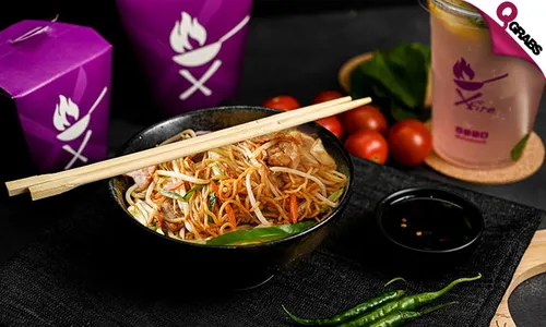 Custom Noodle Boxes at X-Fire Restaurant!